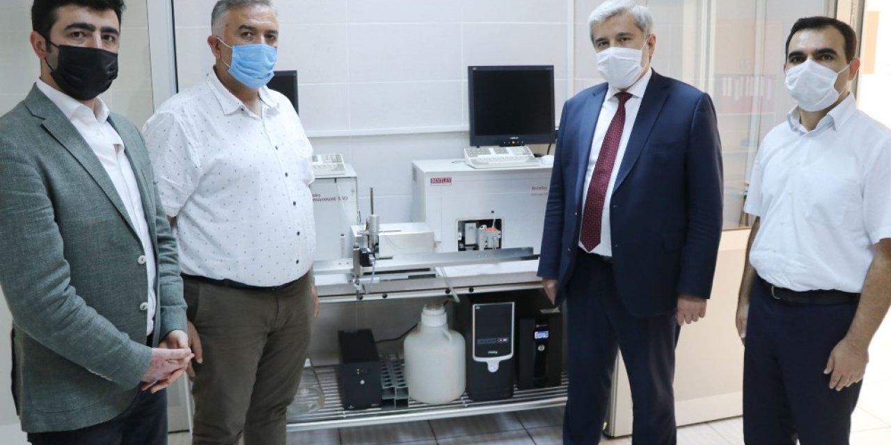 Aksaray’daki süt analiz laboratuvarı İç Anadolu’ya hizmet veriyor