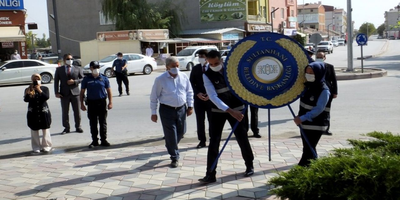 Sultanhanı'nda gaziler günü kutlandı