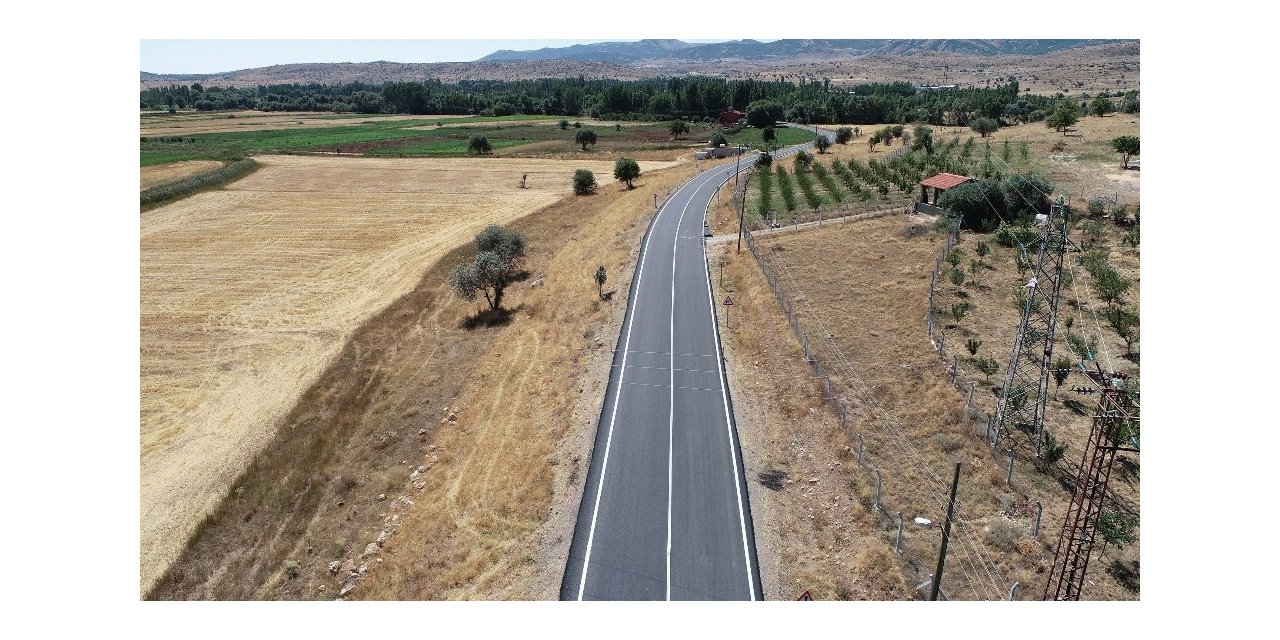 Konya Büyükşehir Sağlık Mahallesinin 4,5 kilometrelik yolu tamamladı