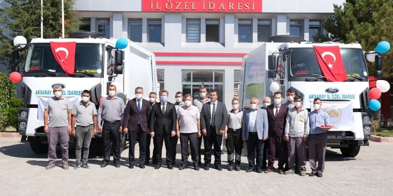 Aksaray’a 2 milyon 200 bin liralık temizlik hibesi