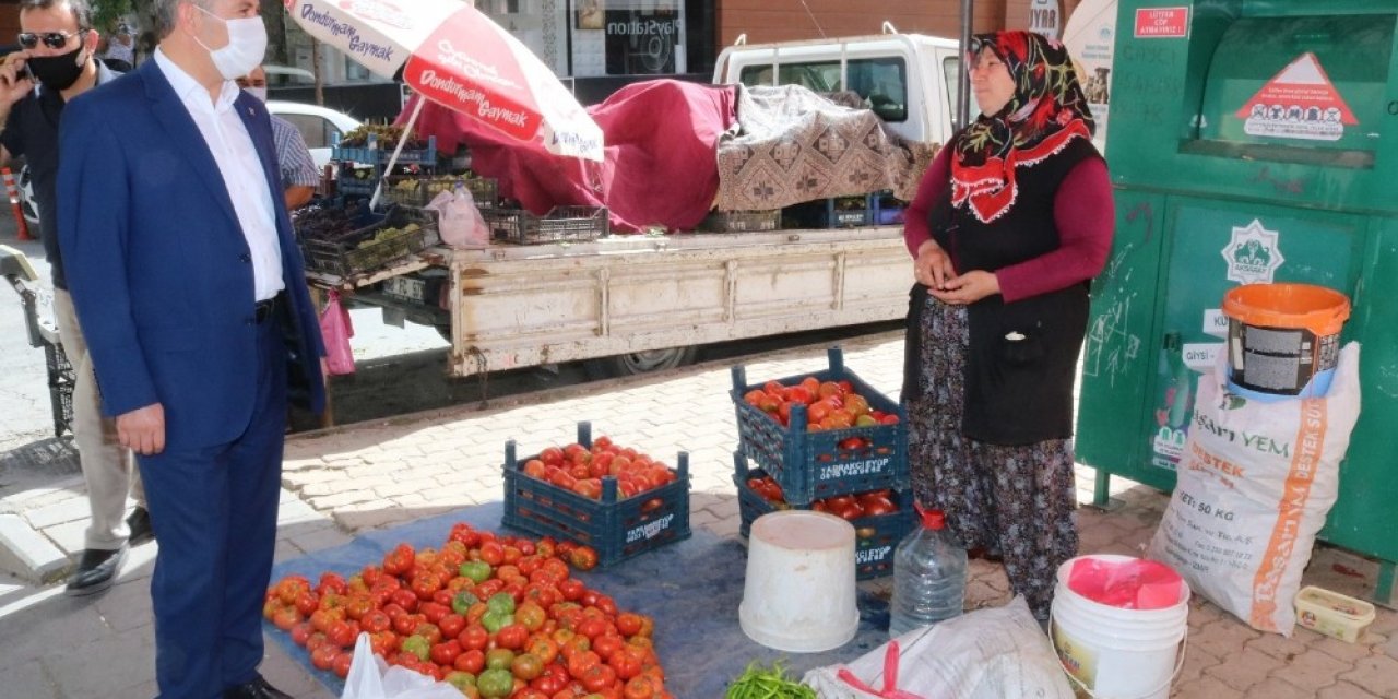 Başkan Altınsoy esnafları ziyaret etti