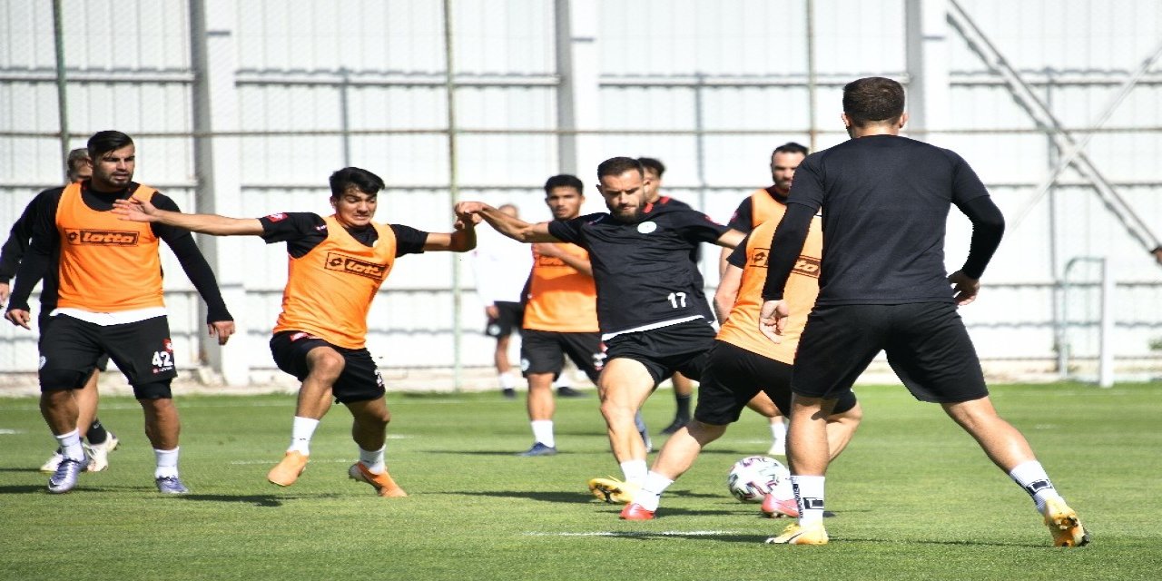 Konyaspor, Başakşehir maçı hazırlıklarını sürdürdü