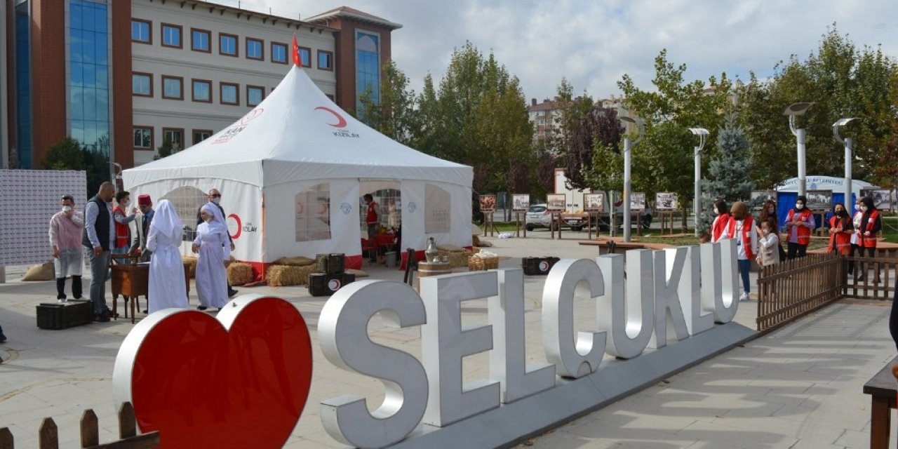 Selçuklu’da, Çanakkale temalı kan bağışı