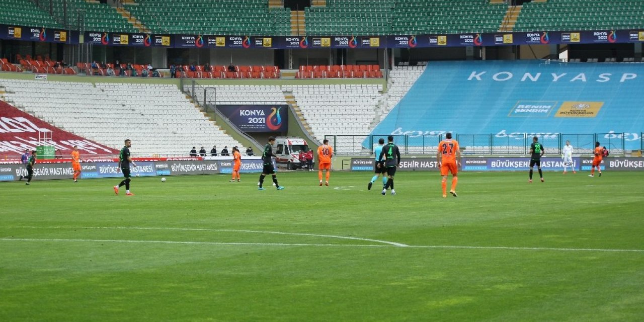 Süper Lig: Konyaspor: 0 - Medipol Başakşehir 0 (Maç devam ediyor)