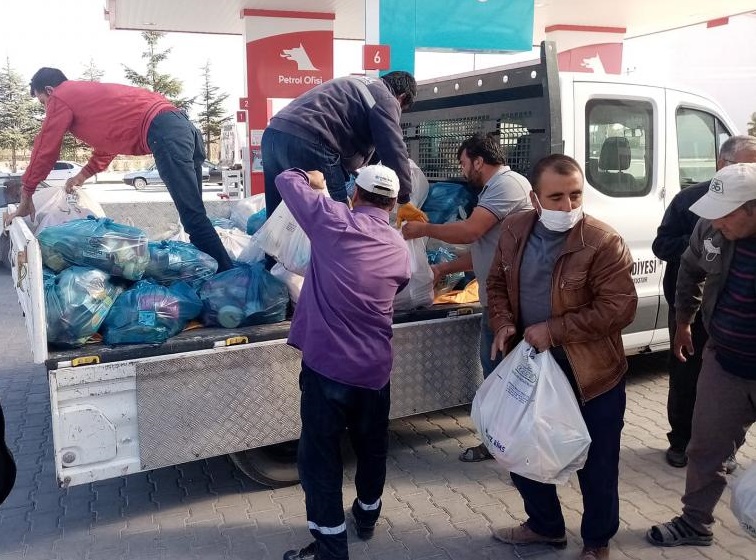 Eskil'den İzmir'e yardım