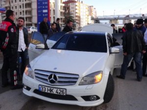 Aksaray'da dur İhtarına Uymayan Araç Polisi Alarma Geçirdi