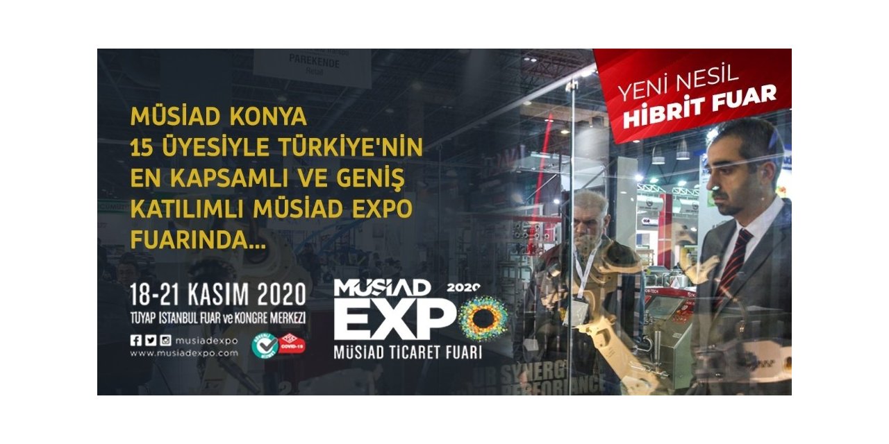 MÜSİAD EXPO’da Konya rüzgarı