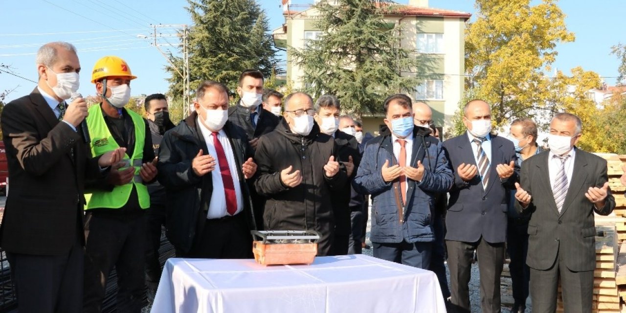 Beyşehir’de Yeni Ravza Camisi’nin yapımına dualarla başlandı