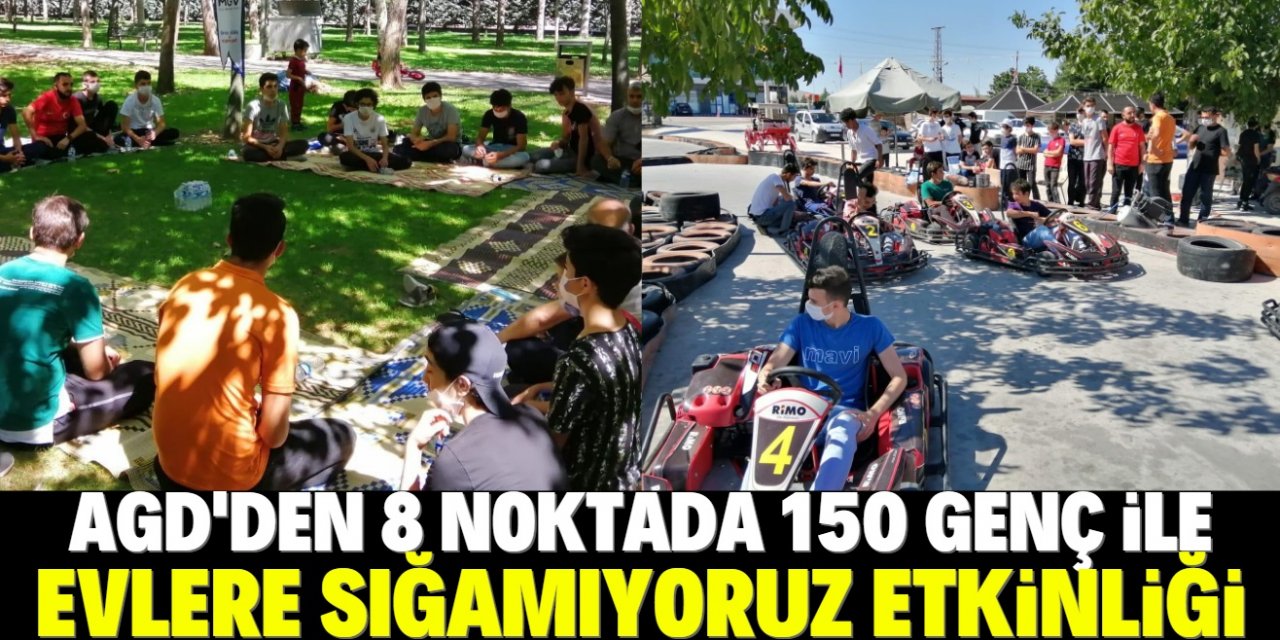 Anadolu Gençlik Derneği’den “Evlere Sığamıyoruz” etkinliği