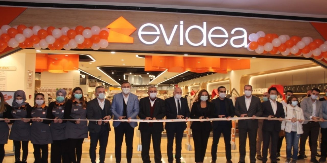 Evidea Konya Kent Plaza AVM’de açıldı