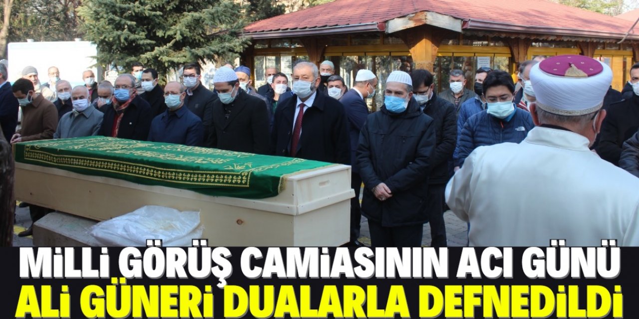 Ali Güneri dualarla son yolculuğuna uğurlandı