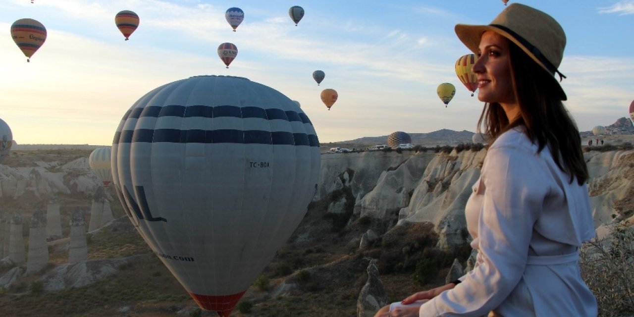 Kapadokya bölgesini 992 bin 620 turist ziyaret etti