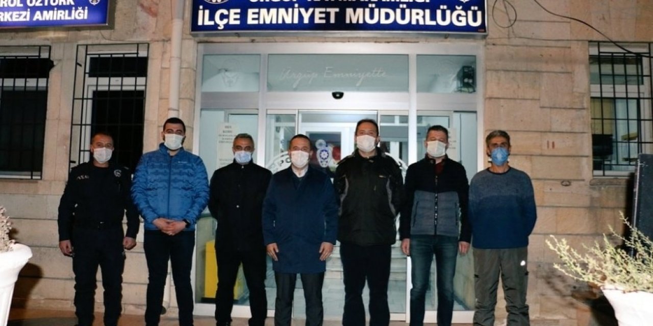 AK Parti Ürgüp İlçe Başkanı Kahraman’dan ’polisimin yanındayım’ ziyareti