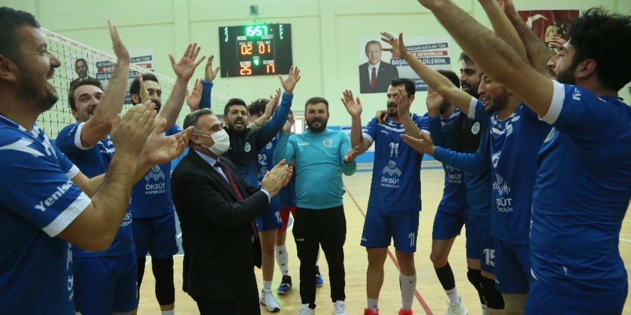 Develi Belediyesi Voleybol Kulübünden 3-1’lik net skor