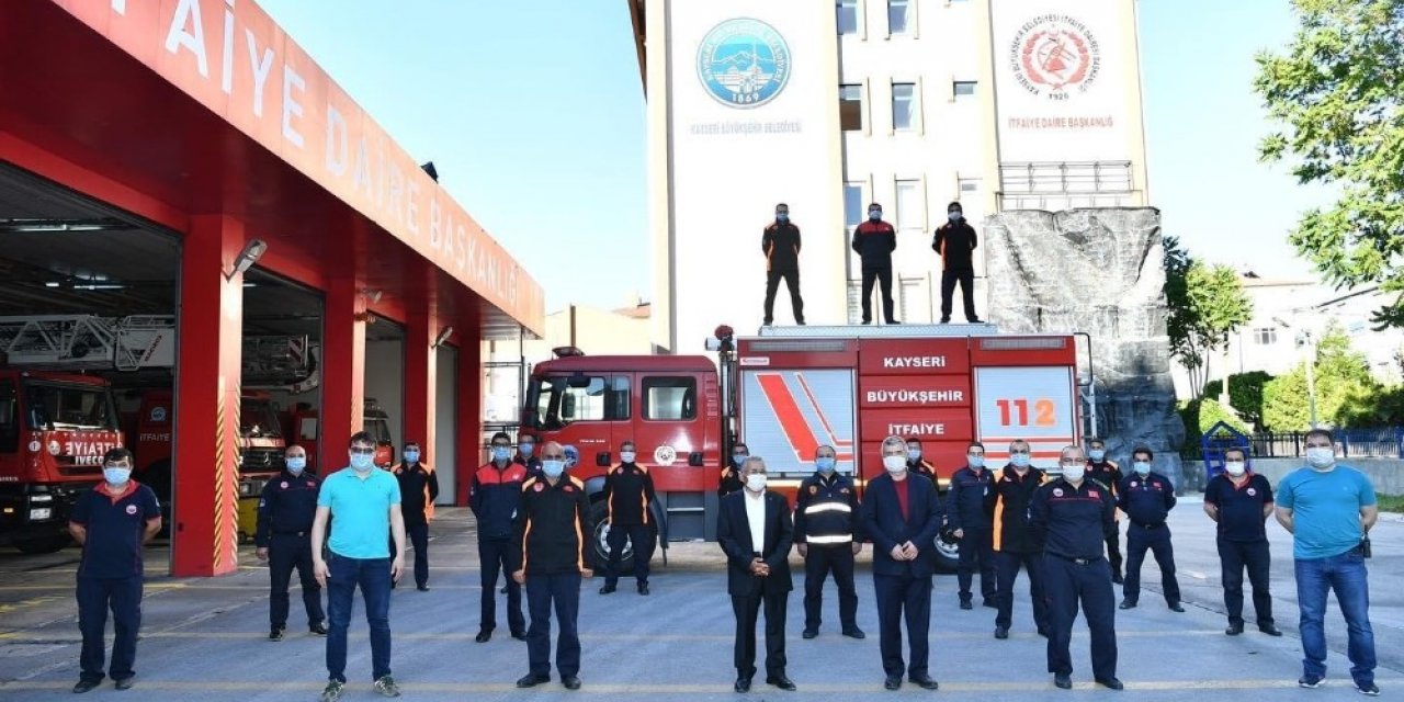 Kayseri İtfaiyesi bir yılda 7 bin vakaya müdahale etti