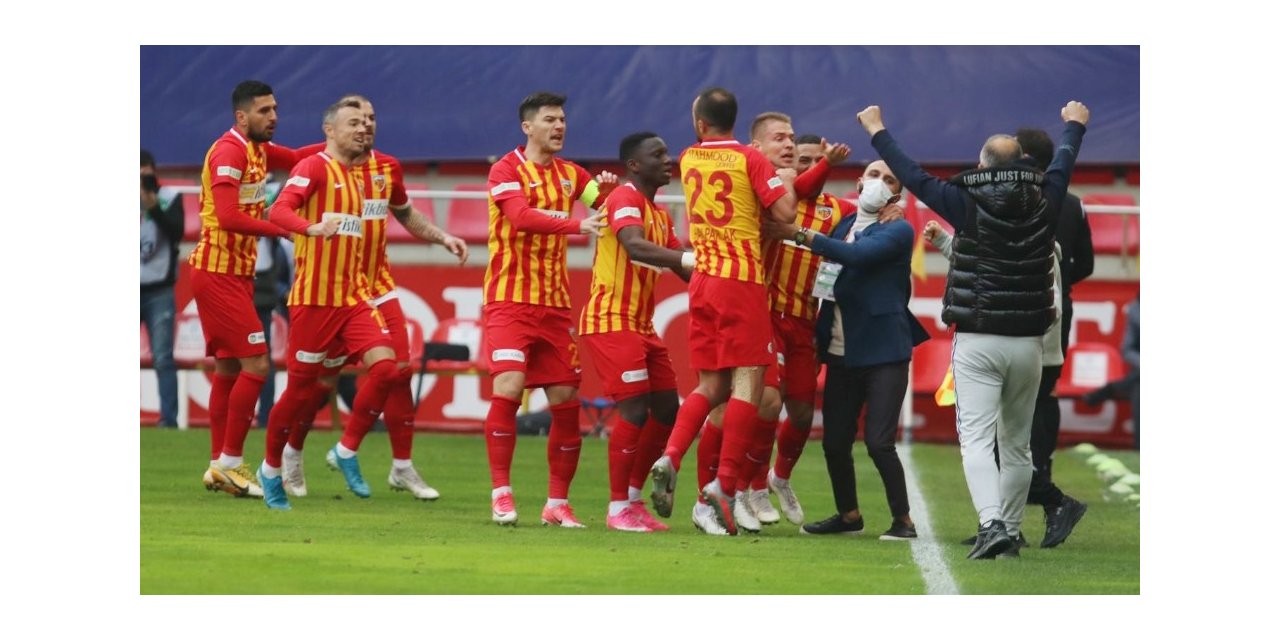 Kayserispor ilk kez üst üste kazandı