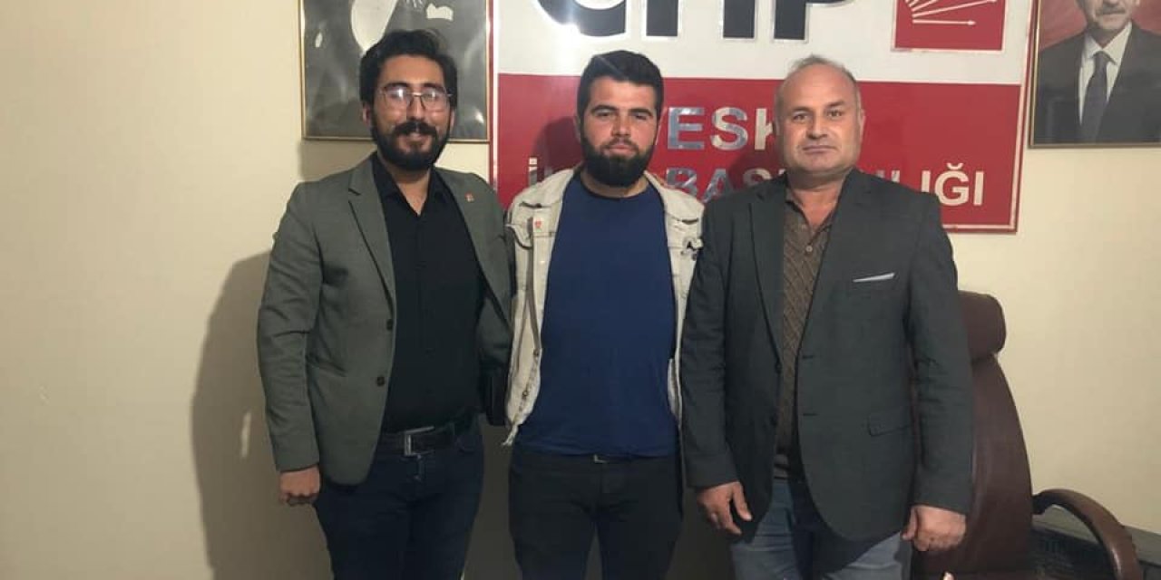 CHP Eskil Gençlik Kolları Başkanı Mecit Topak Oldu