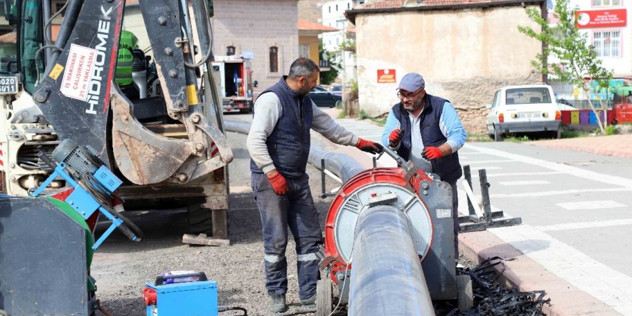 Başkan Dinçer: “Şehrimizi asbest borulardan arındırıyoruz”