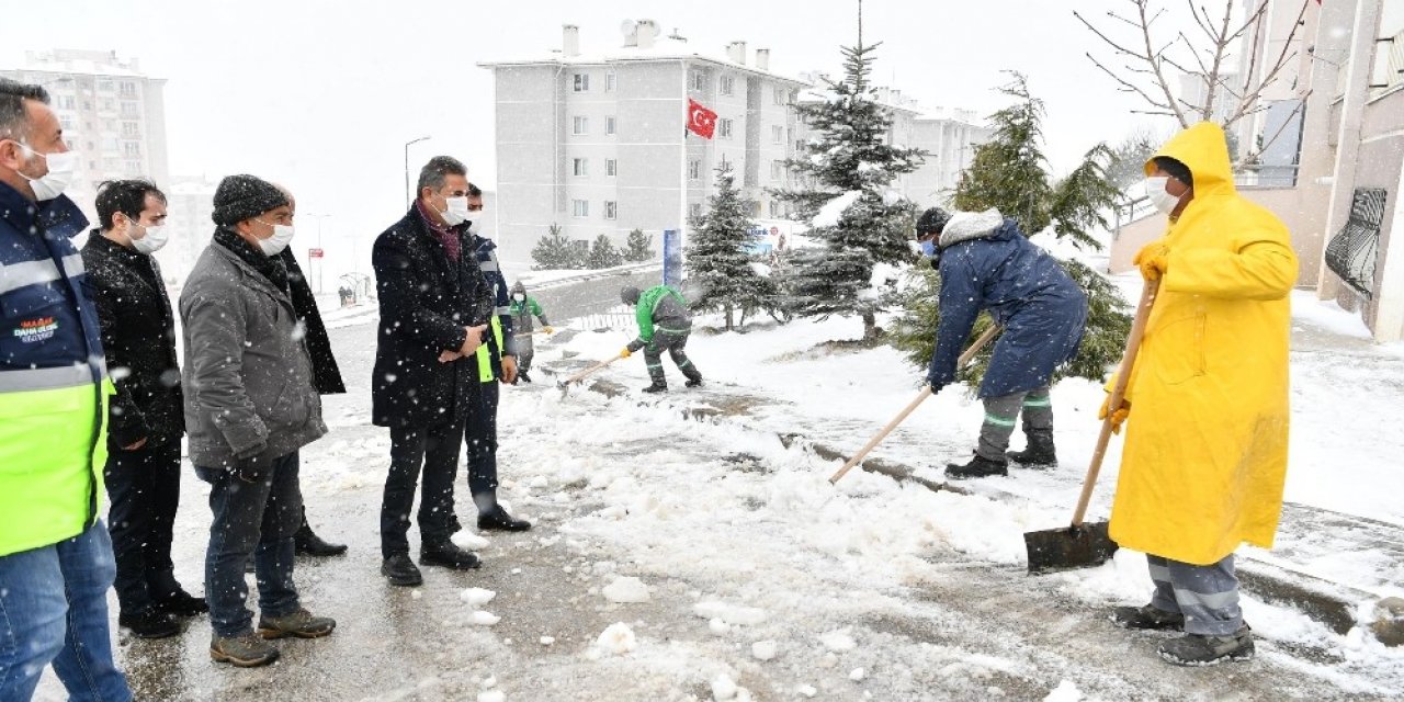 Başkan Köse saha çalışmalarını denetledi