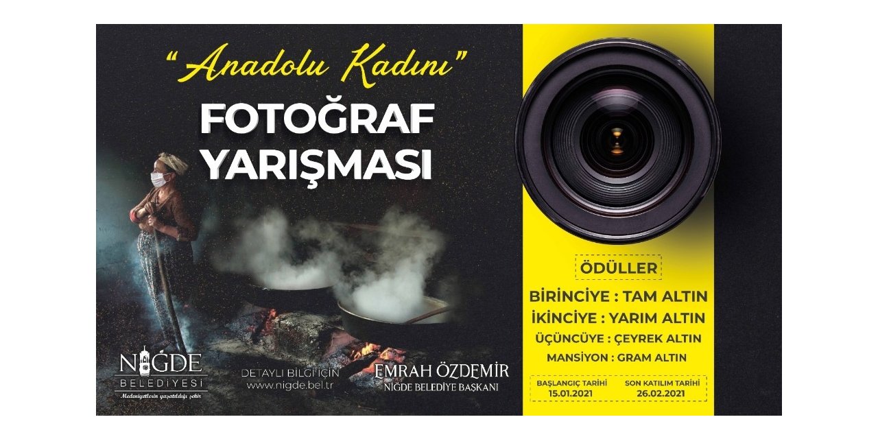 Niğde Belediyesi’nden Fotoğraf Yarışması