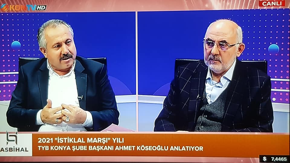 TYB Konya Şube Başkanı Köseoğlu, Hasbihal Programı'nın Konuğu Oldu