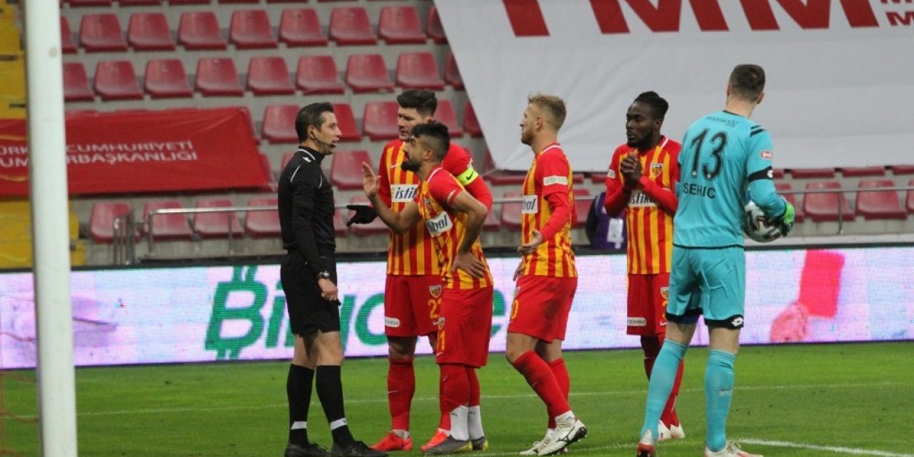 Kayserispor 10.kez mağlup oldu