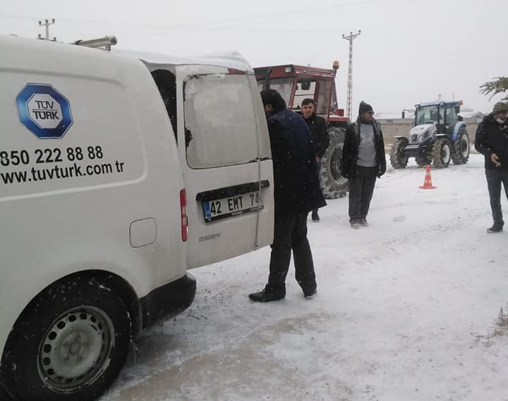 Traktör Sahiplerine Ayağında Hizmet! Mobil Muyene Aracı Eskil'e geldi!