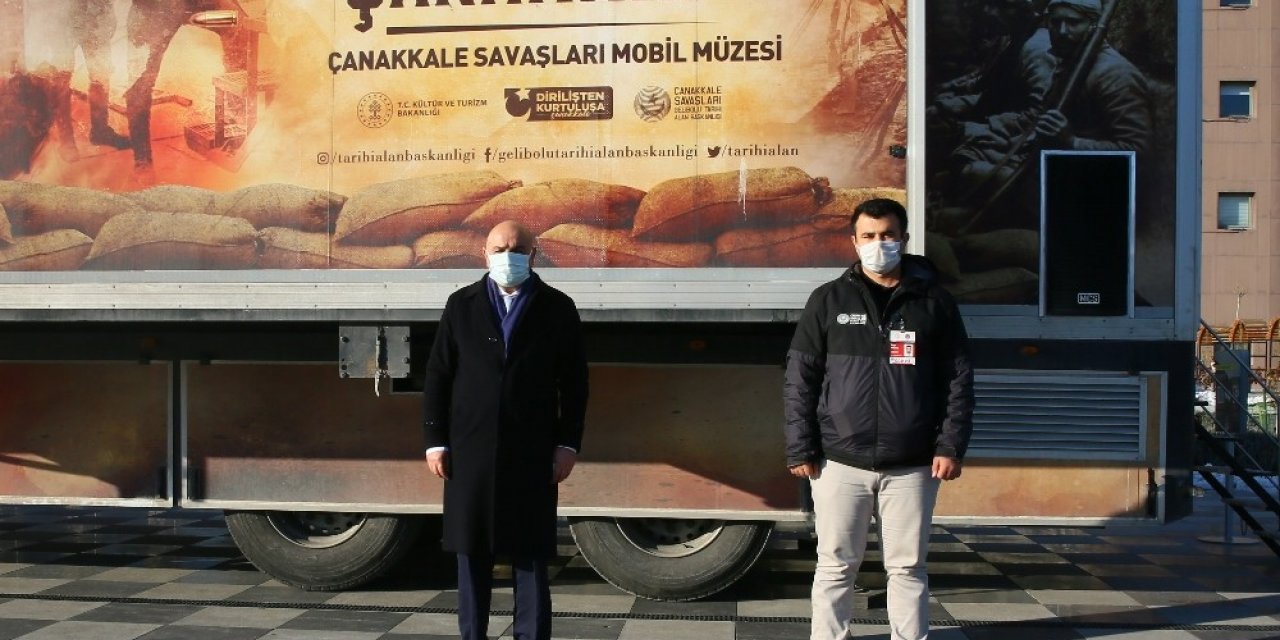 Çanakkale Savaşları mobil müzesi Keçiören’de