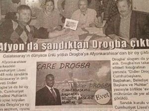 Seçimlerde Drogba'ya da oy çıktı