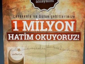 AGD’den Çanakkale Şehitlerimize hatim duası…