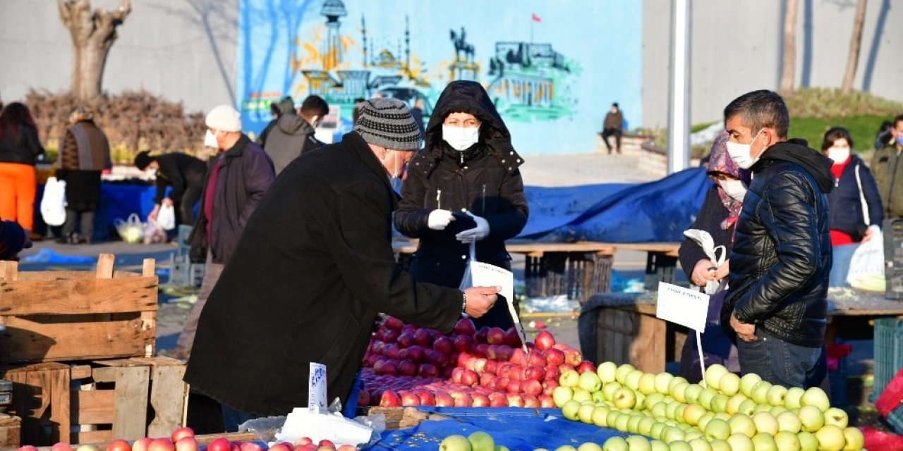 Mamak Belediyesi Kartaltepe Pazarı’nı hizmete açtı