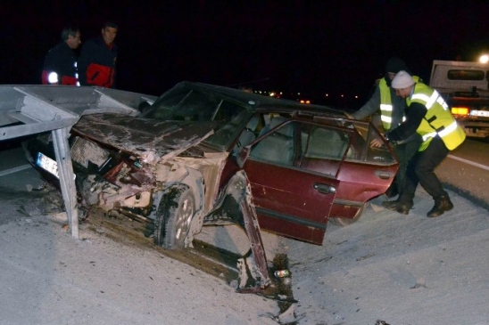 Kulu'da trafik kazası: 1 Ağır yaralı