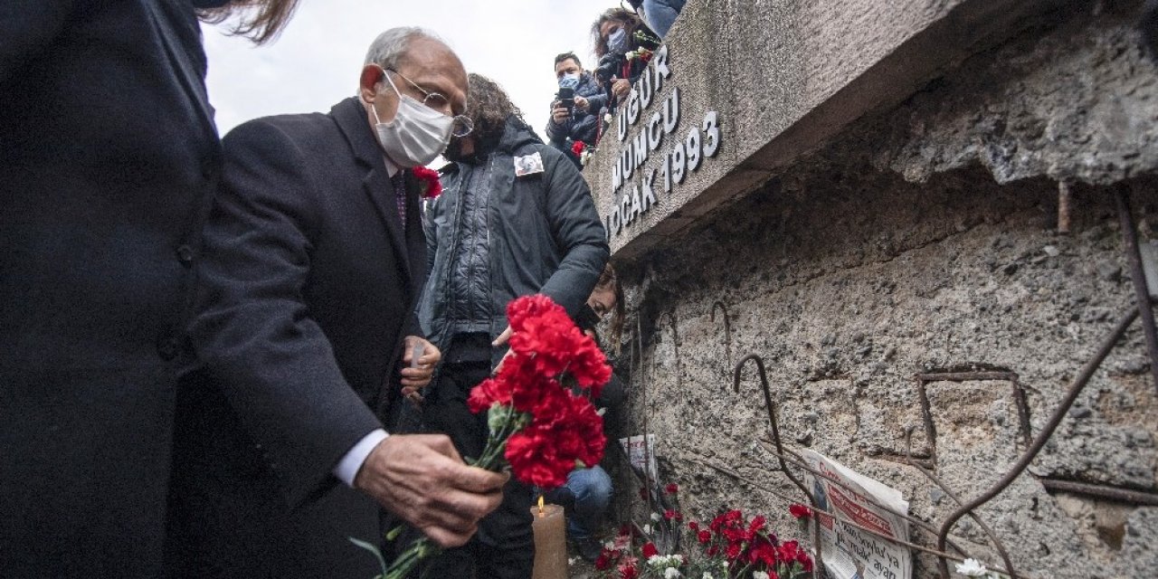 CHP Genel Başkanı Kılıçdaroğlu, Uğur Mumcu’yu andı