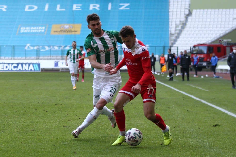 Süper Lig: Konyaspor: 0 - Antalyaspor: 0 (Maç sonucu)