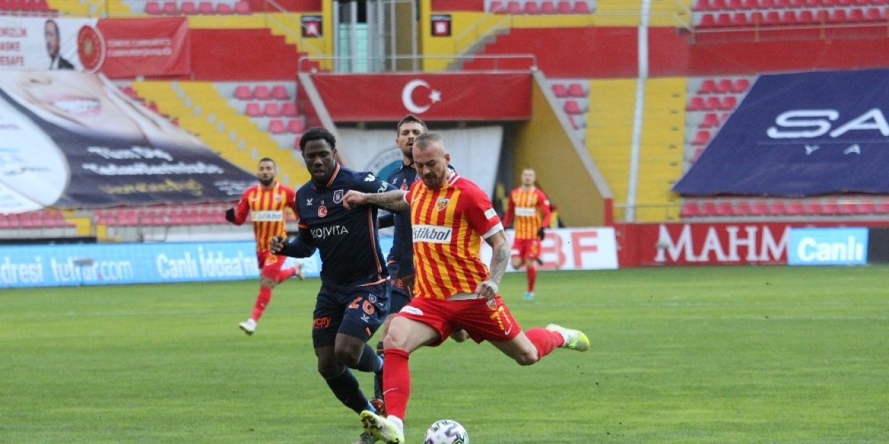 Kayserispor ilk yarıda 19 puan topladı