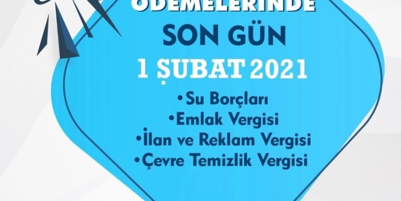 Emlak Vergisi Yapılandırmasında son gün 1 Şubat