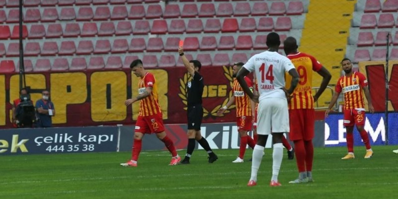 Kayserispor Kart raporu