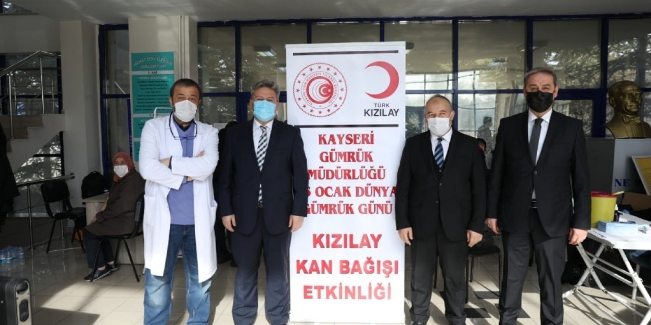 Başkan Palancıoğlu Kayseri Gümrük Müdürlüğü’nü ziyaret etti