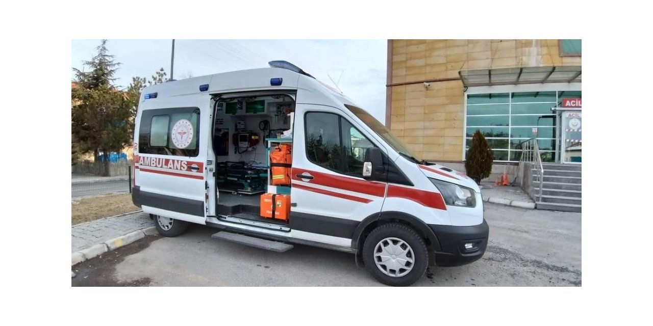 4X4 tam donanımlı ambulans Tomarza ilçesine tahsis edildi