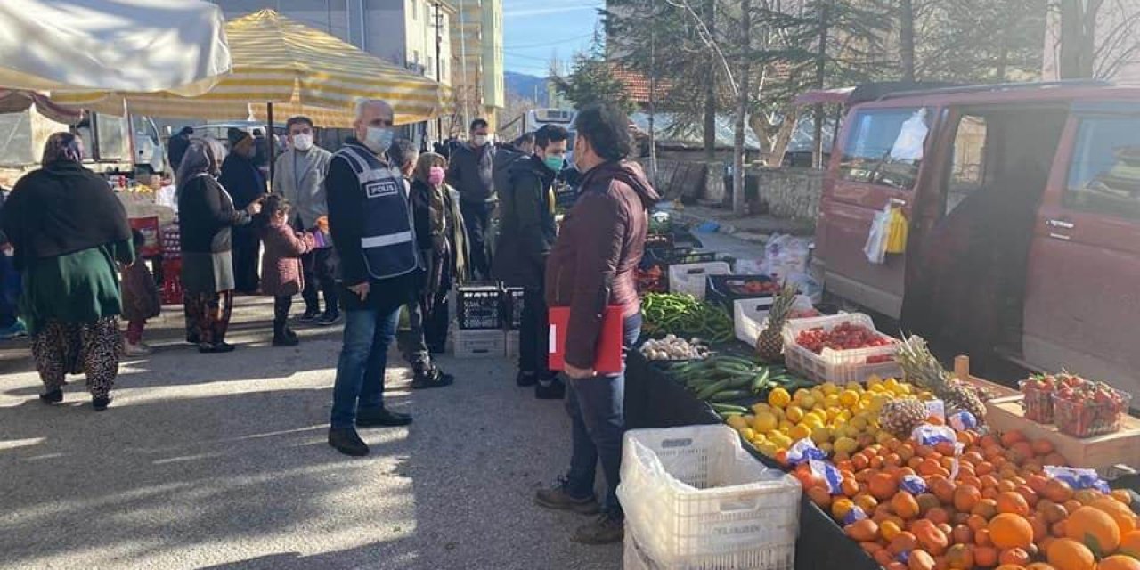 Derebucak ve Hüyük’te korana virüs denetimleri sürüyor