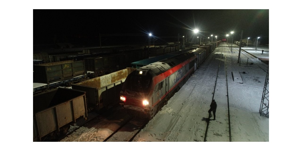 Çin ve Rusya’ya giden ihracat treni Sivas’ta