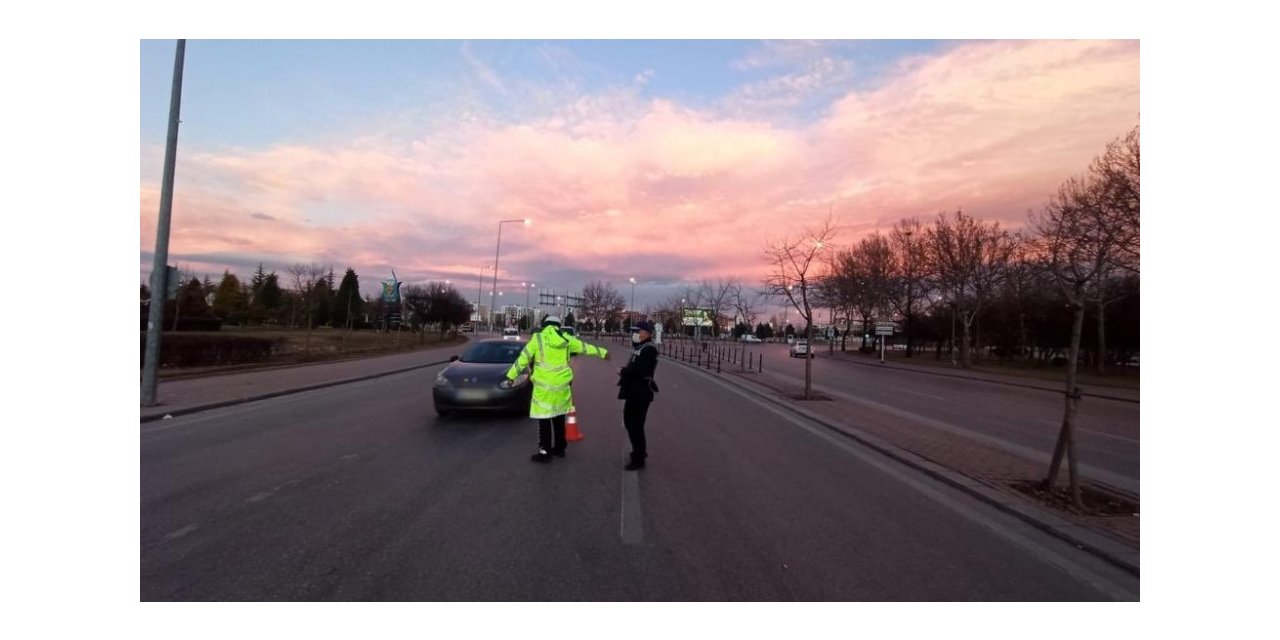 Konya’da trafik denetimleri