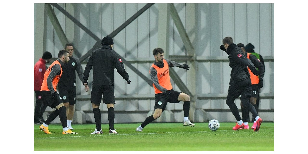 Konyaspor’da Gençlerbirliği maçı hazırlıkları devam ediyor