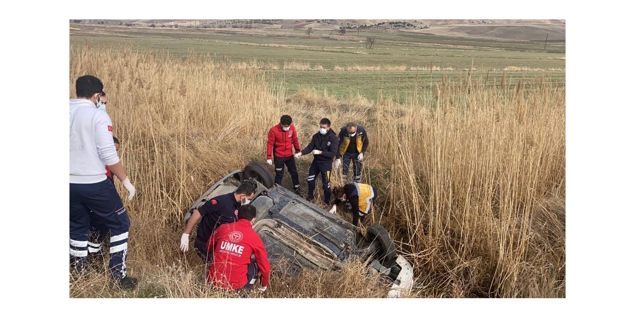 Otomobille sulama kanalına düşen sürücü boğularak öldü