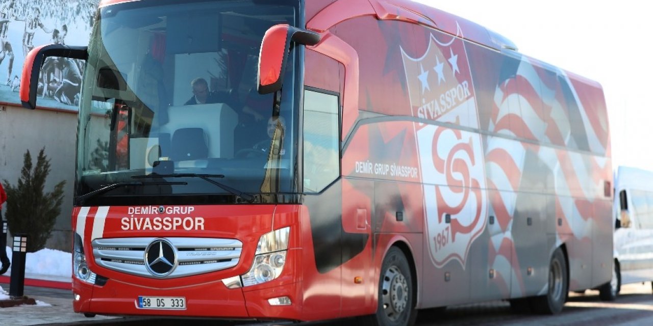 Sivasspor, Ankara’ya gitti