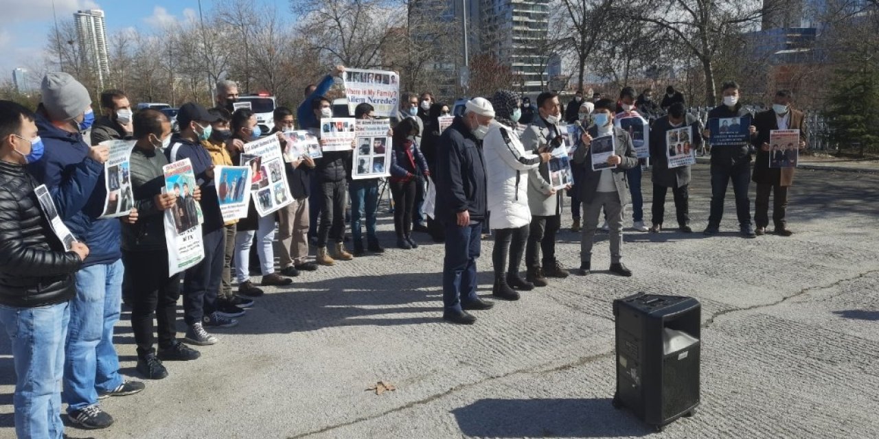 STK’lardan Çin zulmüne protesto