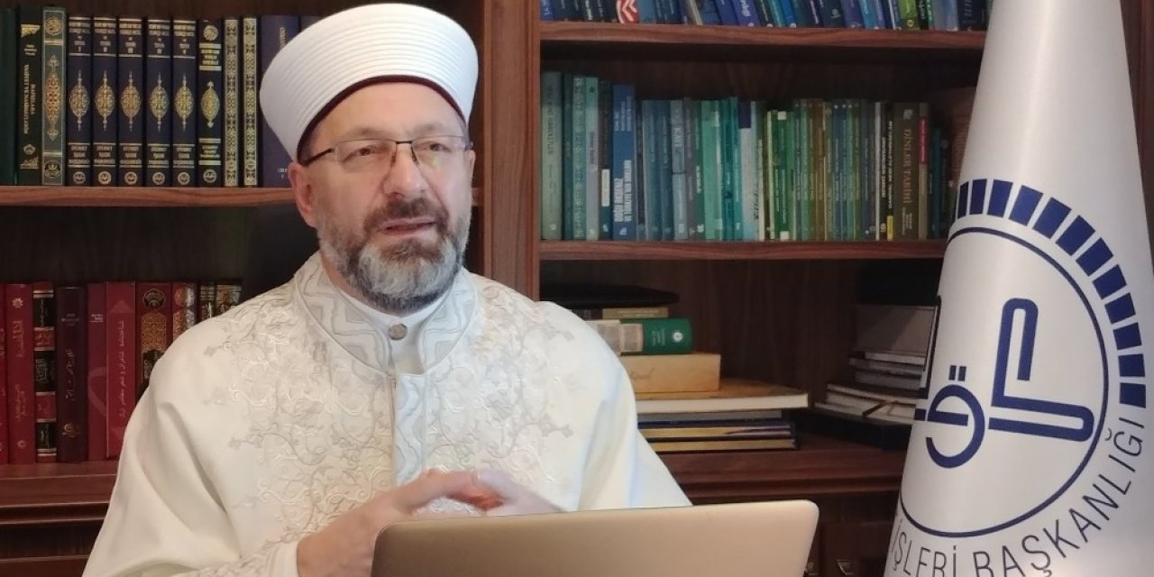 Diyanet İşleri Başkanı Erbaş: “İstiyoruz ki, ülkemizi bizden sonra emin ve güvenilir ellere teslim edelim”