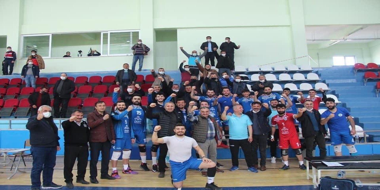 Lider Develi Belediyespor, evinde rahat kazandı