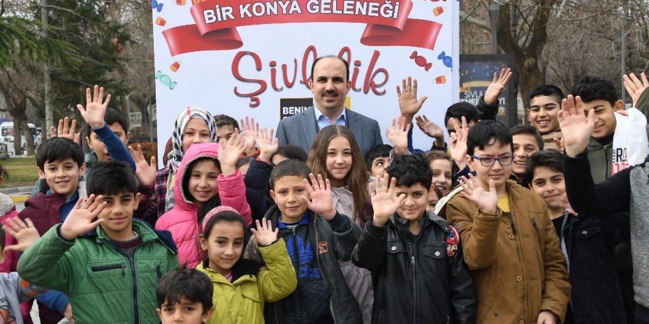 Konyalı çocukların Şivlilik hediyesi Büyükşehir’den