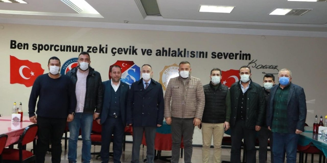 Başkan Saygılı Kırıkkale BA yönetimi ile bir araya geldi